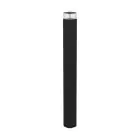 Eglo Pedestal Lamp Castelnuovo Aluminium Black| IP65- Suitable for 1x GU10